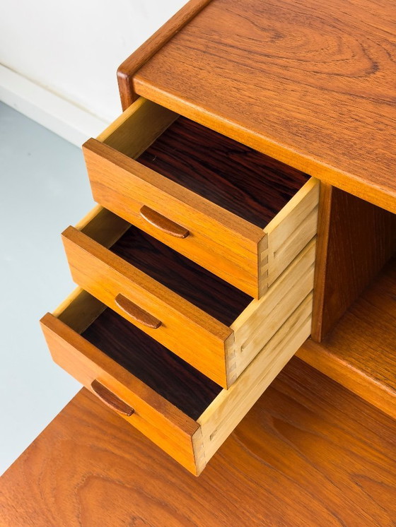 Image 1 of Scrivania in teak di Chr. Møller, anni '60