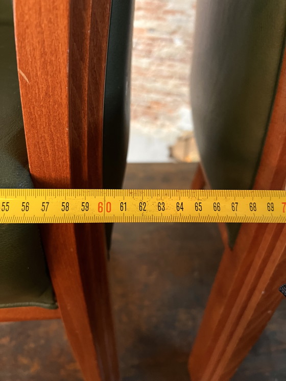 Image 1 of 2 fauteuils en cuir