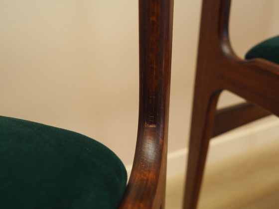 Image 1 of Set of six teak chairs, Danish design, 1970s, production: Denmark