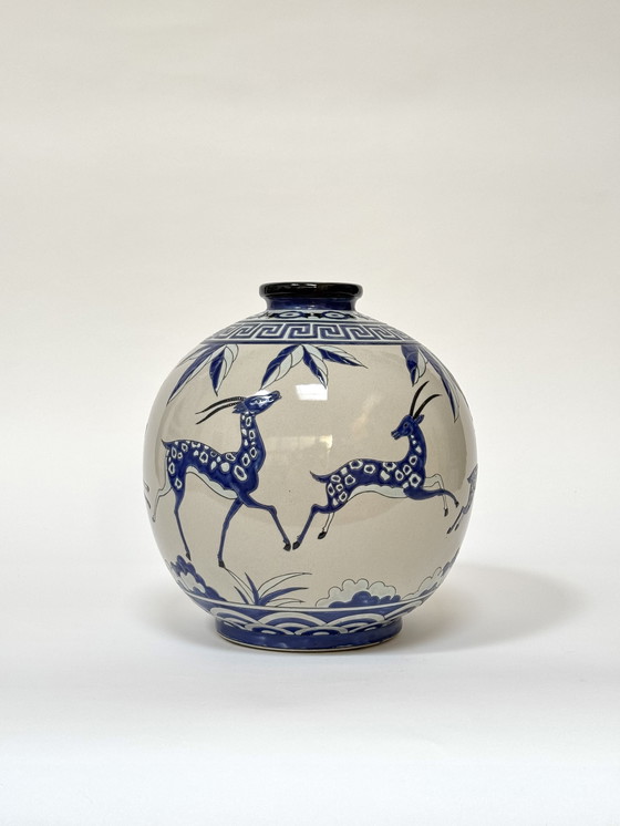 Image 1 of Vaso Art Déco Keralouve (La Louvière)