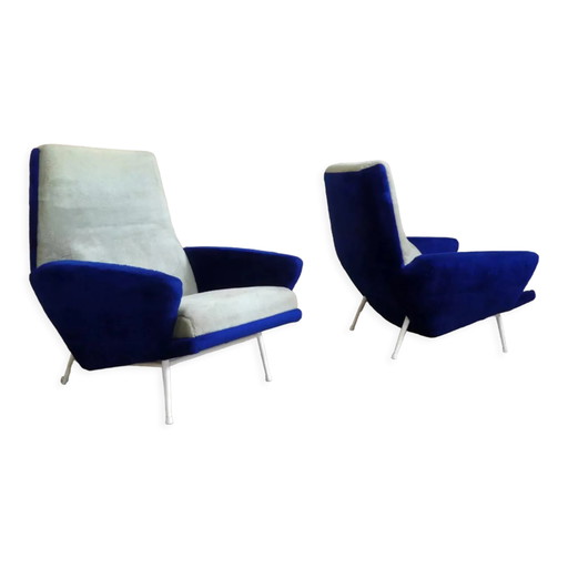 Paar Sessel von Guy Besnard, 1960