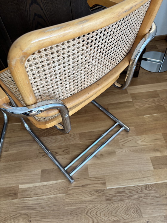 Image 1 of Set di sedie italiane di design Cesca (modello B32 / S64)