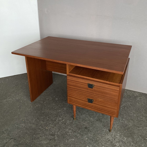 Image 1 of Mahogany Desk, 1950, Restored