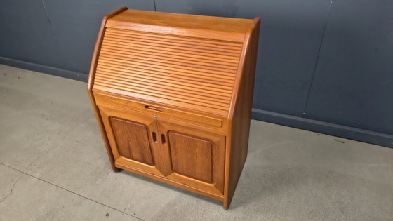 Image 1 of Sekretär aus Teakholz von Dyrlund, Dänemark, 1960er Jahre