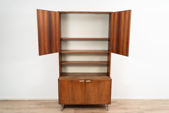 Wandkast van Cees Braakman – Pastoe, Opbergkast, Metaal, Hout (photo 3 of 16)