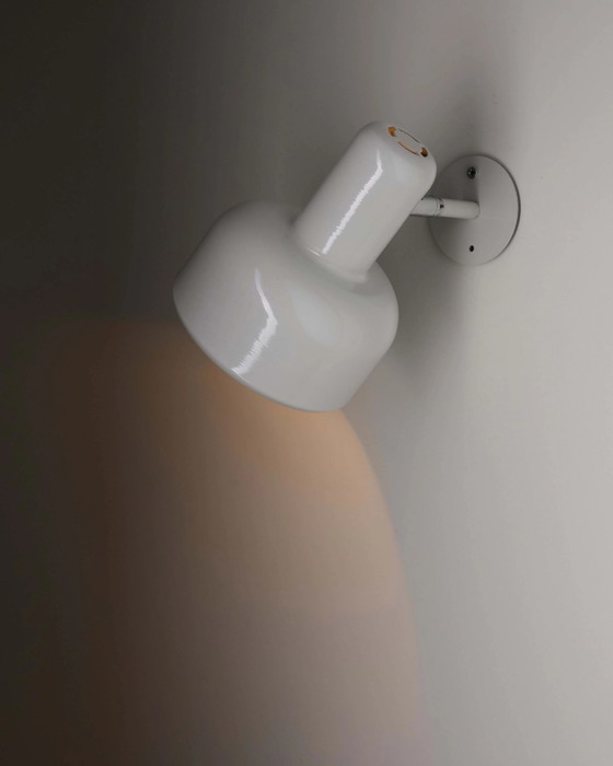 Fog & Mørup 'Peanut' Wall Lamp by Jo Hammerborg, Wall lights, Metal, Silver (photo 5 of 8)