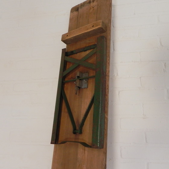 Image 1 of Banco plegable, banco para patio, 220 cm de largo, años 60