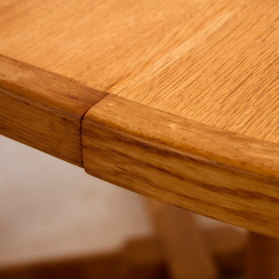 Image 1 of MK10633 Table de salle à manger en chêne restaurée par Kurt Østervig pour Jason Møbler