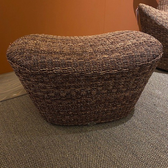 Image 1 of B&B Italia Papillio Grande armchair with ottoman