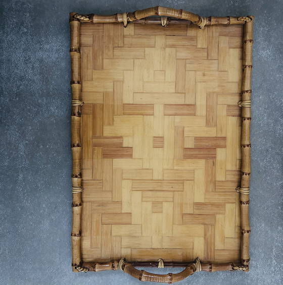 Image 1 of Vintage | vassoio di bambù