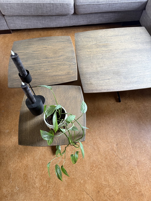 Oostdorp coffee table with industrial legs