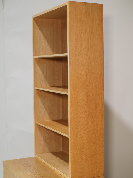 Image 1 of Børge Mogensen bookcase chest of drawers oak Danish vintage