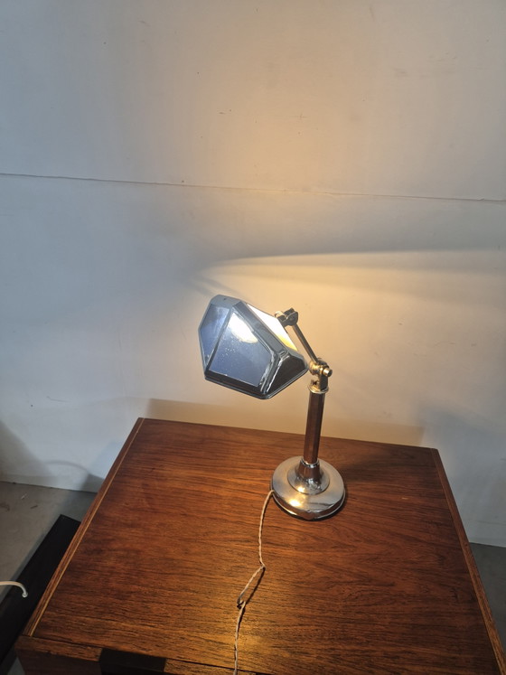 French Art Deco Desk Lamp by Pirouett 1930 – Table lamps, Metal, Glass (photo 3 of 15)