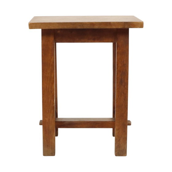 Charmante Oude Houten Kruk Zuid Frankrijk Rustiek Fifties – Krukjes, Wood, Vintage (photo 10 of 18)