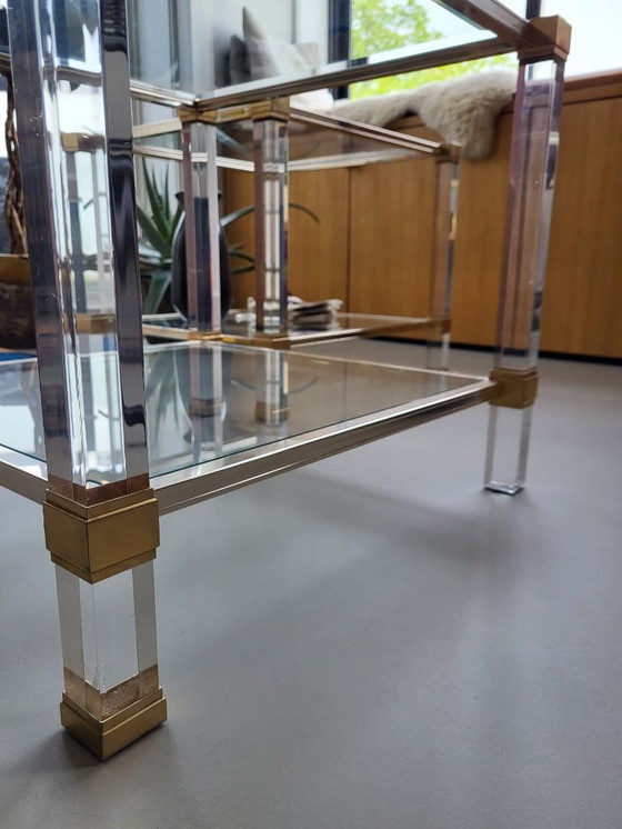 Image 1 of Pierre Vandel Paris – Tavolino da caffè Mid-Century (ca. 1970)