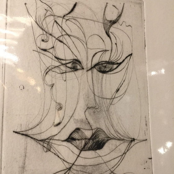 Anne Body, Jezebel, Incisione su carta, 1961 – Litografie e stampe, Paper (photo 2 of 9)