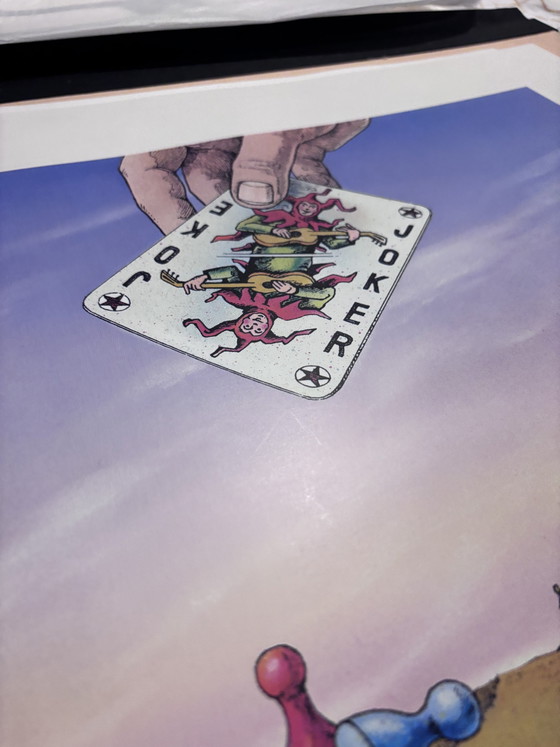 Image 1 of Seltene Microsoft-Firmenlithografie (209/500), handsigniert von Bill Gates (William H. Gates)