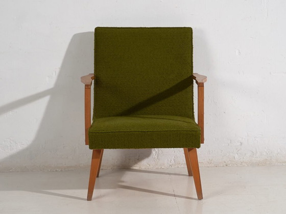 Poltrona vintage verde (c.1950) – Poltrone, Wood (photo 16 of 33)