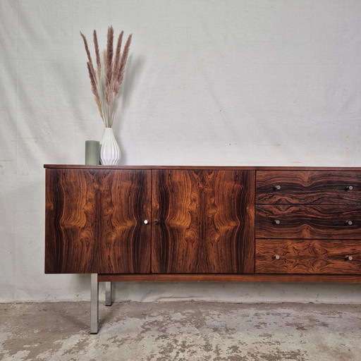 Vintage Rosewood Rosewood Sideboard, Wall Unit 1970s