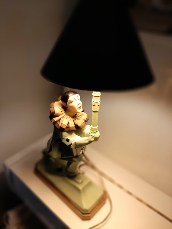 Image 1 of Harlekijn art deco kubistische lamp 1920