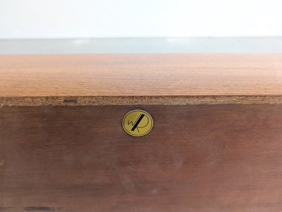 Image 1 of 2x mensola da parete originale Wilhelm Renz della metà del secolo scorso Walter Wirz in teak