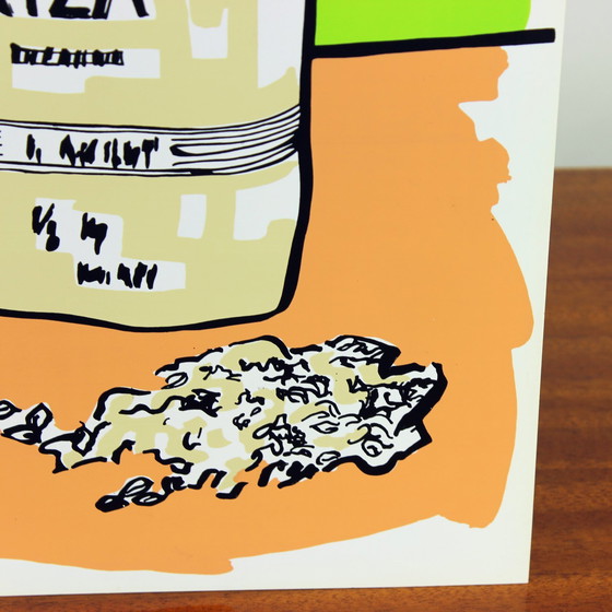 Image 1 of Wandpaneel in Tsjechoslowaakse Pop Art stijl (jaren 1960)