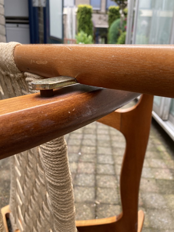 Ebert Wels Folding Lounge Chair - Jaren 60 - Mid-Century Modern Prachtige Vintage Ebert Wels Folding Lounge (photo 5 of 7)