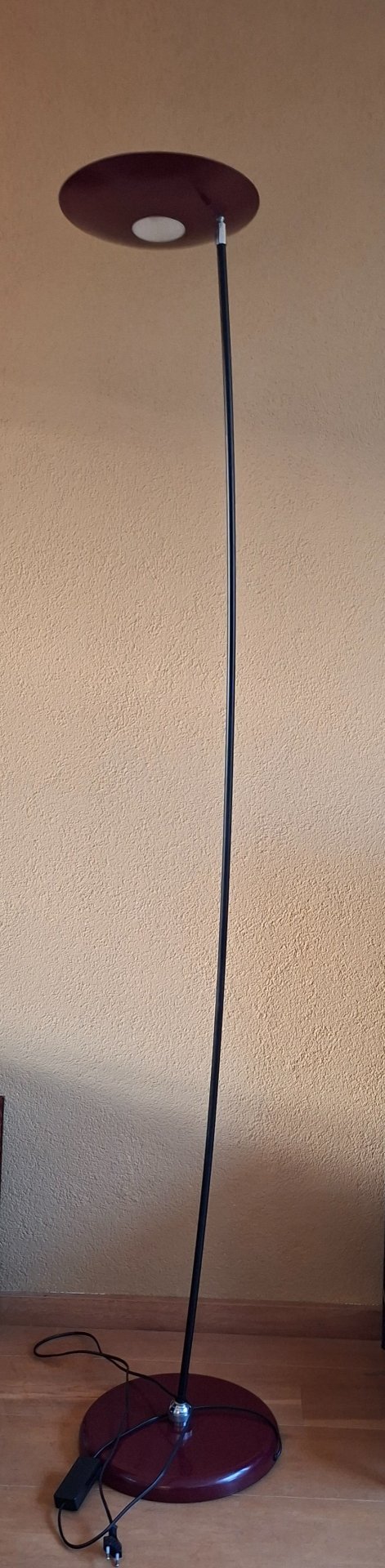 Image 1 of Lampadaire rouge Hala Zeist vintage, uplighter.