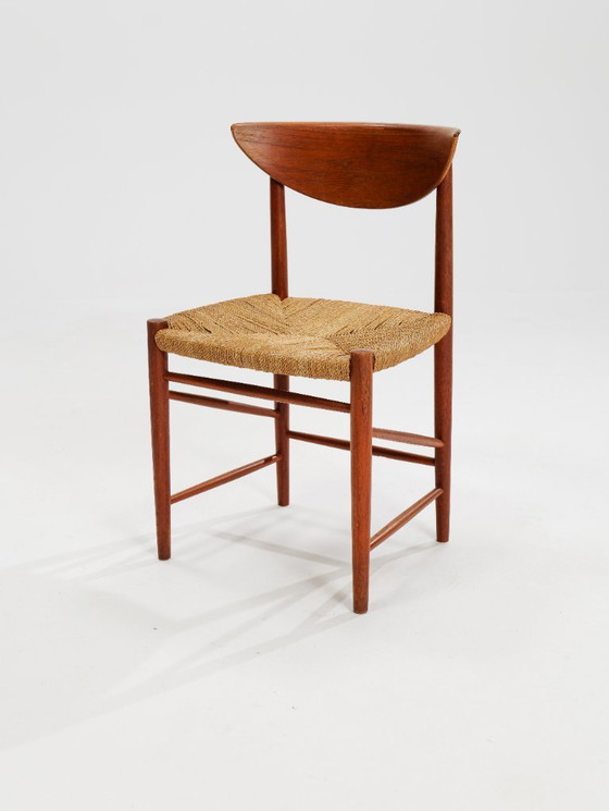 Image 1 of Sedie da pranzo modello 316 di Peter White e Orla Moelgard-Nielsen per Søborg Møbelfabrik, 1958, set di 6