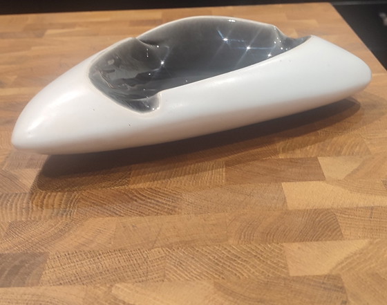 Image 1 of Biomorpher Keramikaschenbecher aus den 1950er Jahren

