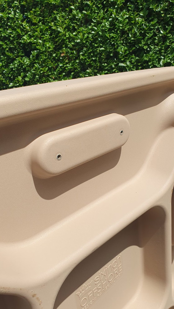Sixinch Offshore Set lounge modulare di design 20 pezzi taupe vintage – Divani modulari, Plastic (photo 33 of 35)