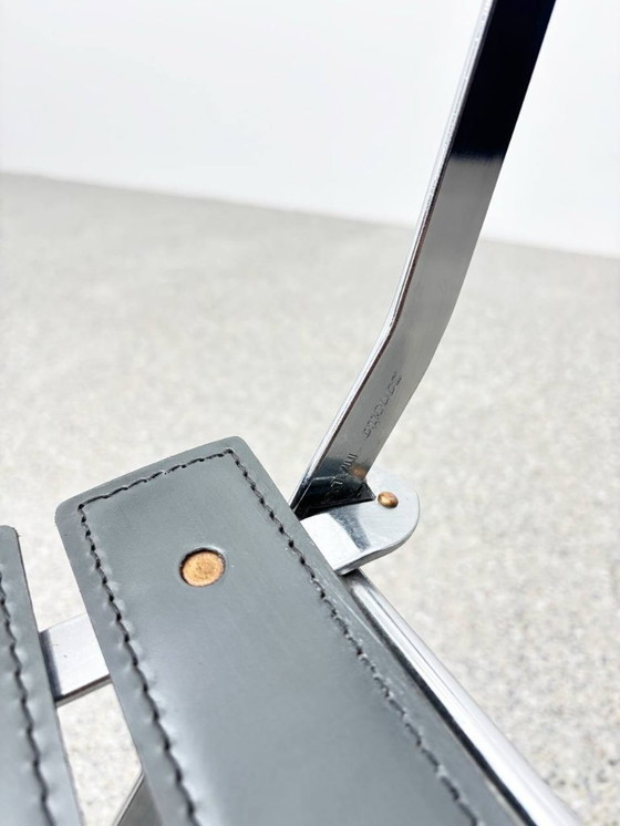 Image 1 of Set of 6 Celestina folding chairs by Marco Zanuso for Zanotta