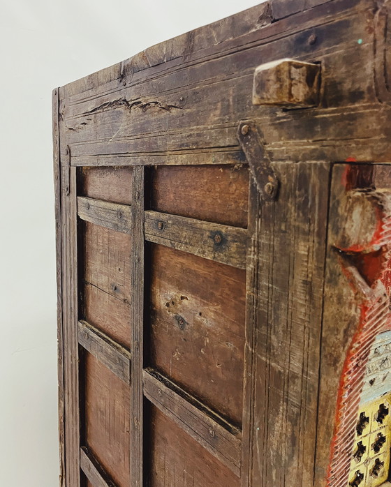 Image 1 of Antique Bridal Chest from India