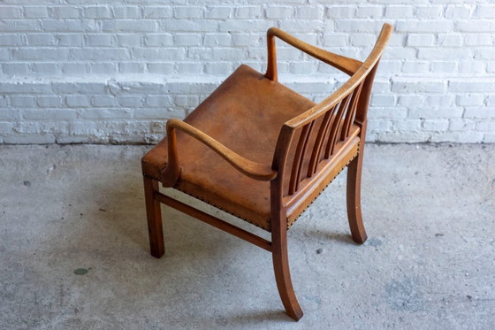 Image 1 of Ole Wanscher Modèle 1675 en Chêne, Fritz Hansen, Danemark des années 1940