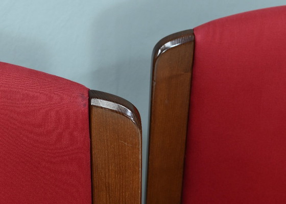 Image 1 of Joe 4x Colombo « modèle 300 » Chaises de salle à manger pour POZZI, Italie – années 1960