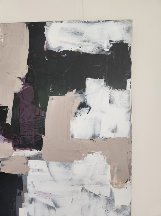 Image 1 of Powerful Abstract Painting "Mariani" (2018) – 60x80 cm