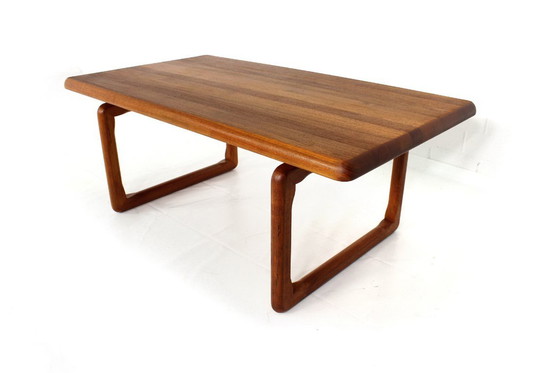 Image 1 of as new! TSM TARM Stole & Møbelfabrik Danish Mid - Century entirely solid Teak Coffee Table / Vintage Coffee Table