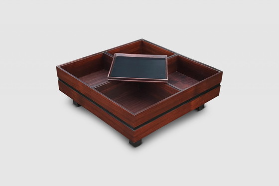 Image 1 of Table basse à compartiments par Carlo Hauner pour Forma Italie 1960s