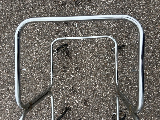 Image 1 of barra di rotolamento cromata 1970