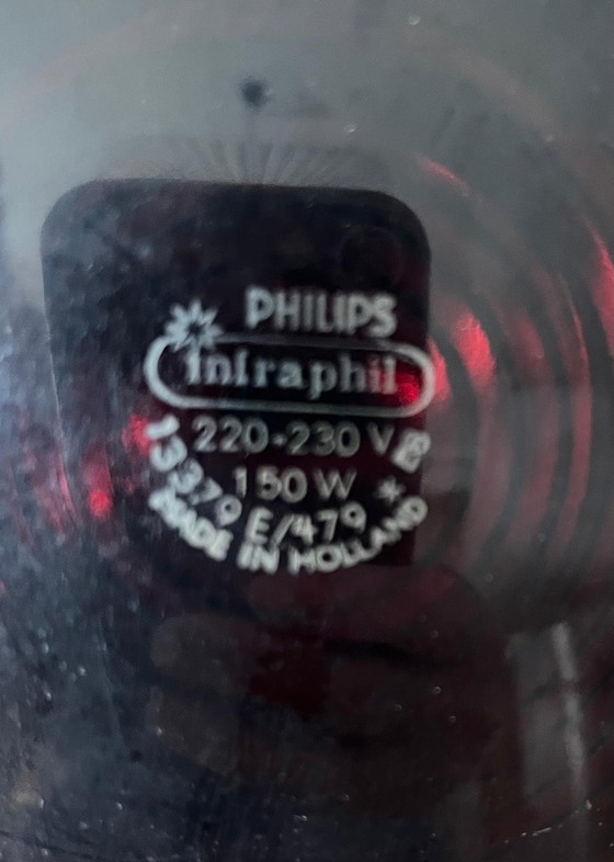 Image 1 of Lampada Philips Infraphil anni '70 - vintage-retrò