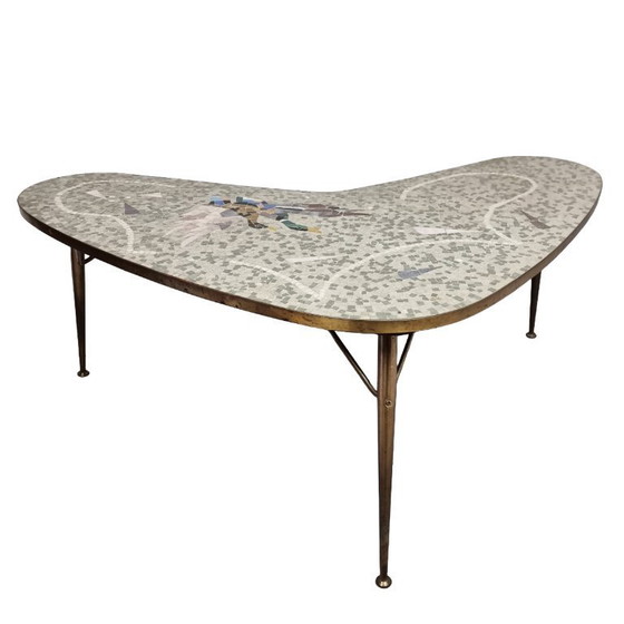 Image 1 of Vintage Berthold Müller mozaïek salontafel