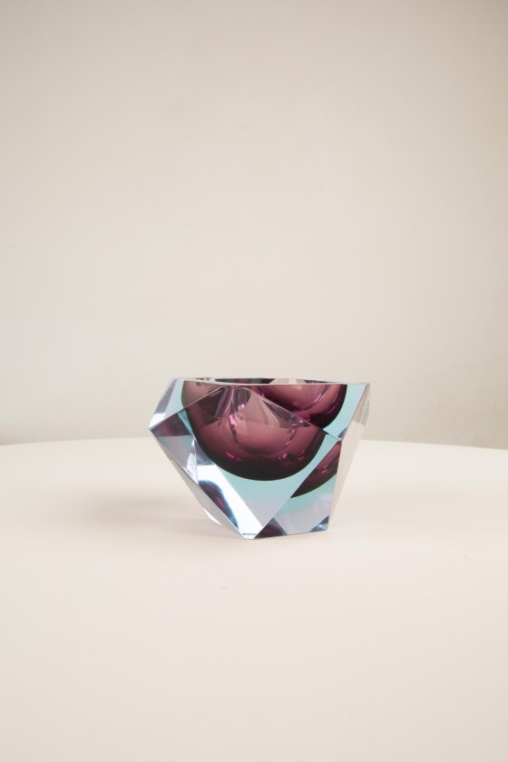 Sculpturale asbak toegeschreven aan Flavio Poli voor Seguso Vetri d’Arte, 1970 – Tafelaccessoires (photo 10 of 21)