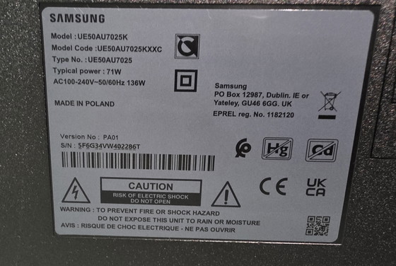 Image 1 of Samsung 50-Zoll (127 cm) 4K UHD Smart TV