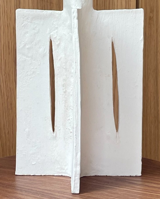 Image 1 of French Contemporary Ceramic Lamp, "L 04" by Renzo Maar