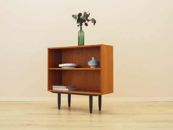 Image 1 of Teakhouten boekenkast, Deens design, jaren 70, gemaakt in Denemarken.