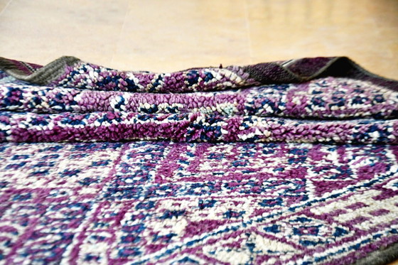 Image 1 of Tapis marocain vintage Beni M'Guild violet - 280 x 160 cm
