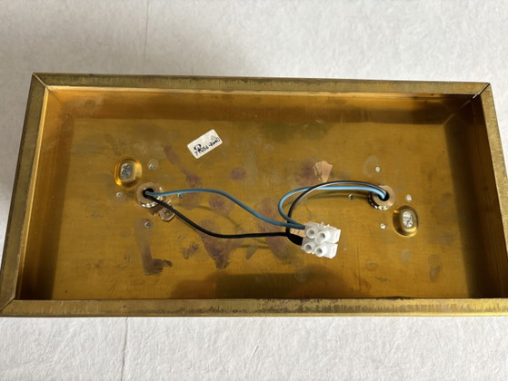Image 1 of Vintage Peill & Putzler "Ice Cube" wall lamp ceiling lamp 70”