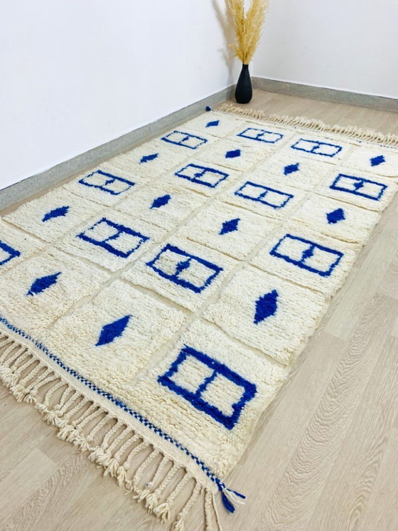 Image 1 of Marokkanischer Berberteppich, dekoriert, 200 cm x 300 cm