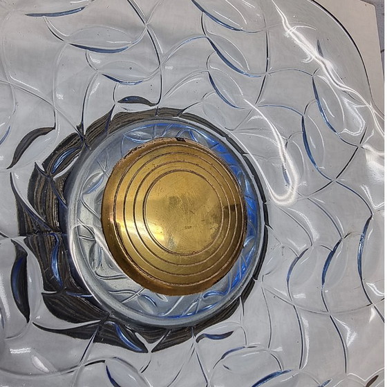 Franse Art Deco Fruitschaal – Schalen, Glass (photo 4 of 6)