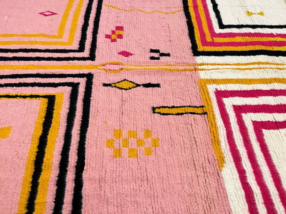 Image 1 of Grande tappeto marocchino Azilal – Lana naturale – 301 cm x 199 cm